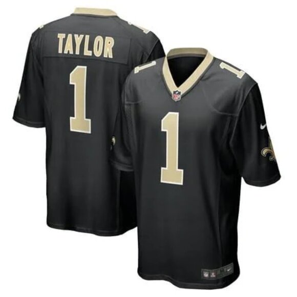 Mens Youths Kids Womens Alontae Taylor Black Stitched Jersey